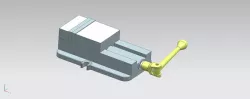 5" mill vise