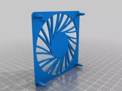 80mm fan grill