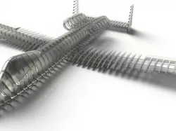 A10 Plane Ribs 1 mm Thick