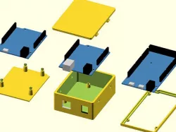 Arduino OpenSCAD mounting library (v2.0)