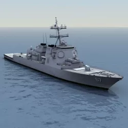 Arleigh Burke Destroyer  3D model