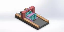Bike Side Lock's Drilling Fixture (SPM)