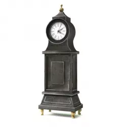 Black Retro Clock 3D model
