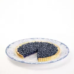 Blueberry Pie Dish 3D model