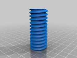 Broom thread blank