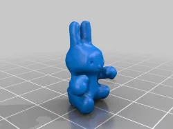 Bunny with Boxing Gloves