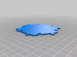 Catan flat connector base