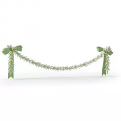 Christmas Decoration Tinsil 3D model