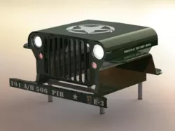 COMPUTER DESK & BAR TABLE with COOLER STORAGE