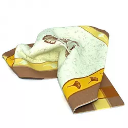 Cream Towel With Border 3D model