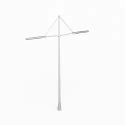 Cross Shaped Street Light 3D model