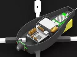 DroneBot Quadcopter Robot
