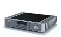Electronic Stereo System 3D model