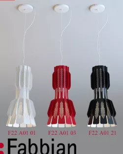 Fabbian F22 Clove Chandeliers 3D model