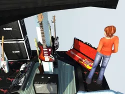 Fender Stand in sketchup