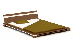 Flat Bed 3D model