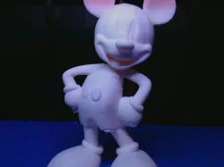Flat-footed Mickey Mouse