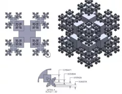 Fractal Fibonnacci Cube