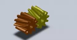 Helical gear mate