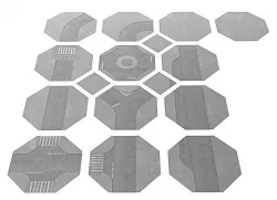 Hexagonal Dynamic Puzzle 3D model