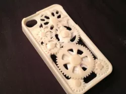 Improved! iPhone Gear Case with Geneva Mechanism