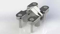 Invisible hinge