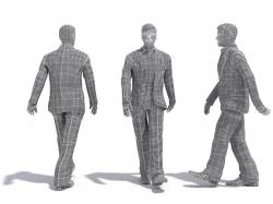 3d man walking 【 STLFinder