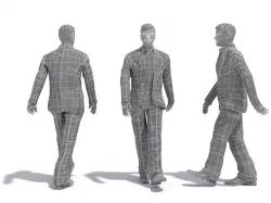 Man Walking 3D model
