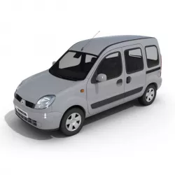 Minivan   Gray Car 3D model