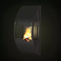 Modern Decorative Fireplace 3D model