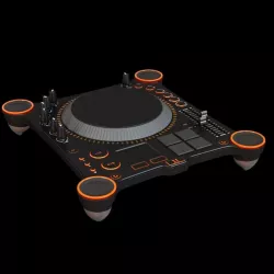 Modern Dj System 3D model
