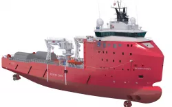 Multi Role Vessel Skandi Hugen 3D model