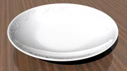 Piatto decorato