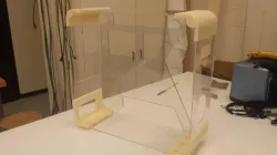 Prototype computer case with Acrylic