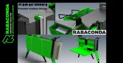 Rabaconda portabledesk  toolbox