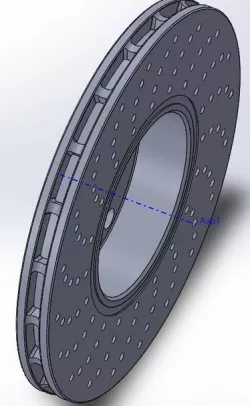 Racing disc brake