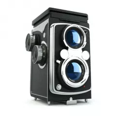 Retro Camera 3D model
