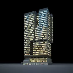 Skyscraper 3D model