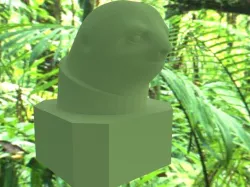 Sloth Bust & Astro Sloth