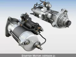 Starter Motor 02 3D model