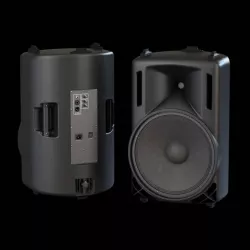 Stereo Speakers 3D model