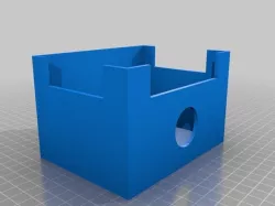 Tissue Box Trash Can
