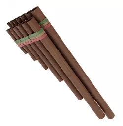 Traditional Andean Panpipe 3D model