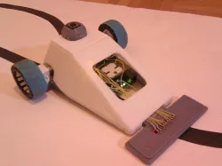 Vector-9000, a fast line follower robot