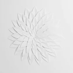 Wall Decoration Flower 3D model