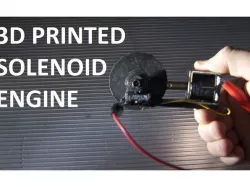 1 Cylinder Solenoid Engine