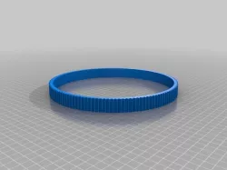 135T HTD pulley thin ring 19mm