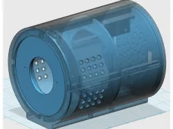 20w to 100w LED Spot - Round Box Version