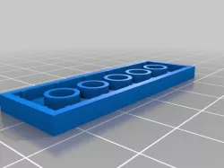 2x6 lego tile