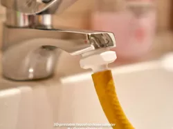 3D-printable faucet-to-hose adapter